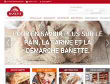 Tablet Screenshot of banette.fr